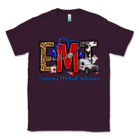 Plum emt emergency medical technician Classic Tee - OliviaCreatesArt