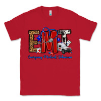 Red emt emergency medical technician Classic Tee - OliviaCreatesArt