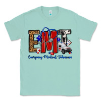 Seafoam emt emergency medical technician Classic Tee - OliviaCreatesArt