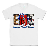 White emt emergency medical technician Classic Tee - OliviaCreatesArt