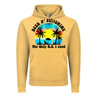 Beer N' Sunshine The Only B.s. I Need Vintage Hoodie | Teevron