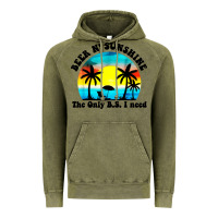 Vintage Olive beer n' sunshine the only B.S. i need Vintage Hoodie - artisFamous