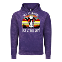 Cloud Purple vintage not my pasture not my bull cow Vintage Hoodie - artisFamous