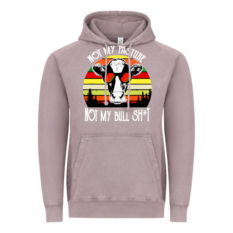 Vintage Not My Pasture Not My Bull Cow Vintage Hoodie by artisFamous | Teevron
