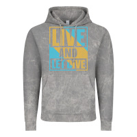Cloud Rock Live And Let Dive Retro Style Vintage Hoodie - artisFamous