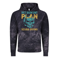 Cloud Black Retirement Plan Scuba Diving Vintage Hoodie - artisFamous