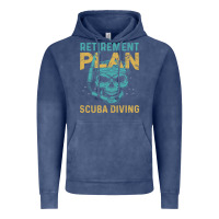 Vintage Denim Retirement Plan Scuba Diving Vintage Hoodie - artisFamous