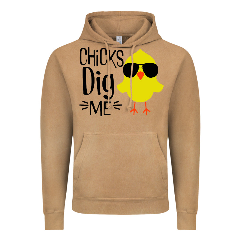 Kids Chick Dig Me Christian Vintage Hoodie by artisFamous | Teevron