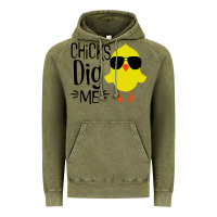 Vintage Olive kids chick dig me christian Vintage Hoodie - artisFamous