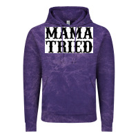 Cloud Purple Mama Tried Vintage Hoodie - artisFamous