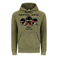 Vintage Olive mixed martial arts and crafts Vintage Hoodie - artisFamous