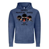 Vintage Denim mixed martial arts and crafts Vintage Hoodie - artisFamous