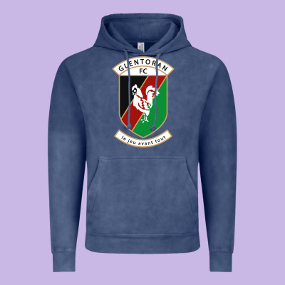 Glentoran Vintage Hoodie Designed By Artisfamous