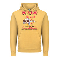 Vintage Mustard dear dad of all the balls in the world i’m glad that i came out of y Vintage Hoodie - artisFamous