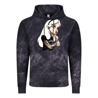 Cloud Black alice in wonderland Vintage Hoodie - artisFamous