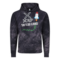 Cloud Black xrp to the moon Vintage Hoodie - artisFamous