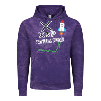 Cloud Purple xrp to the moon Vintage Hoodie - artisFamous