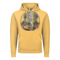 Vintage Mustard cobra k.a.i rusted steel snake lo go graphic t shirt Vintage Hoodie - artisFamous