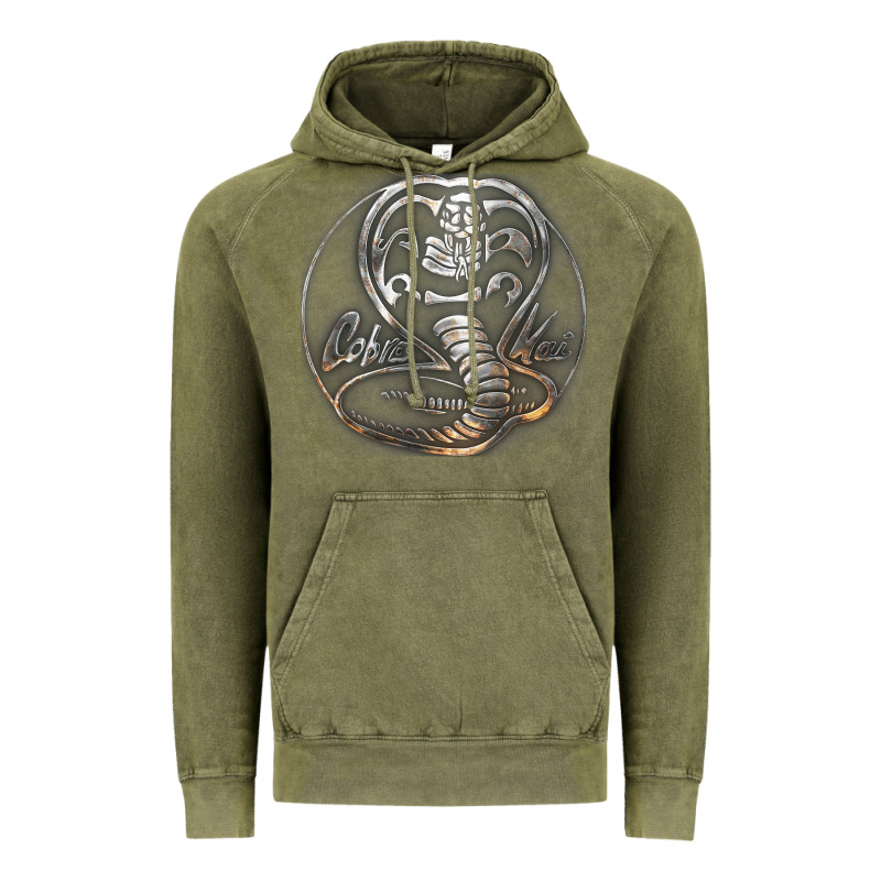 Cobra K.a.i Rusted Steel Snake Lo Go Graphic T Shirt Vintage Hoodie by artisFamous | Teevron