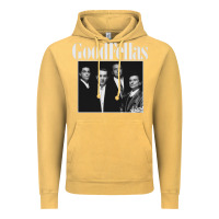 Vintage Mustard goodfellas retro Vintage Hoodie - artisFamous