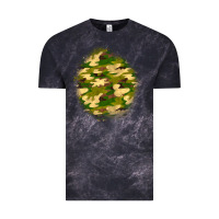 Cloud Black camouflage patch Vintage Tee - BundleAndBundleShop
