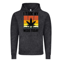 Vintage Black i took my meds today Vintage Hoodie - artisFamous