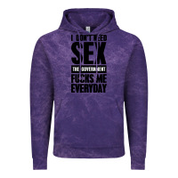 Cloud Purple I DON'T NEED SEX Vintage Hoodie - artisFamous