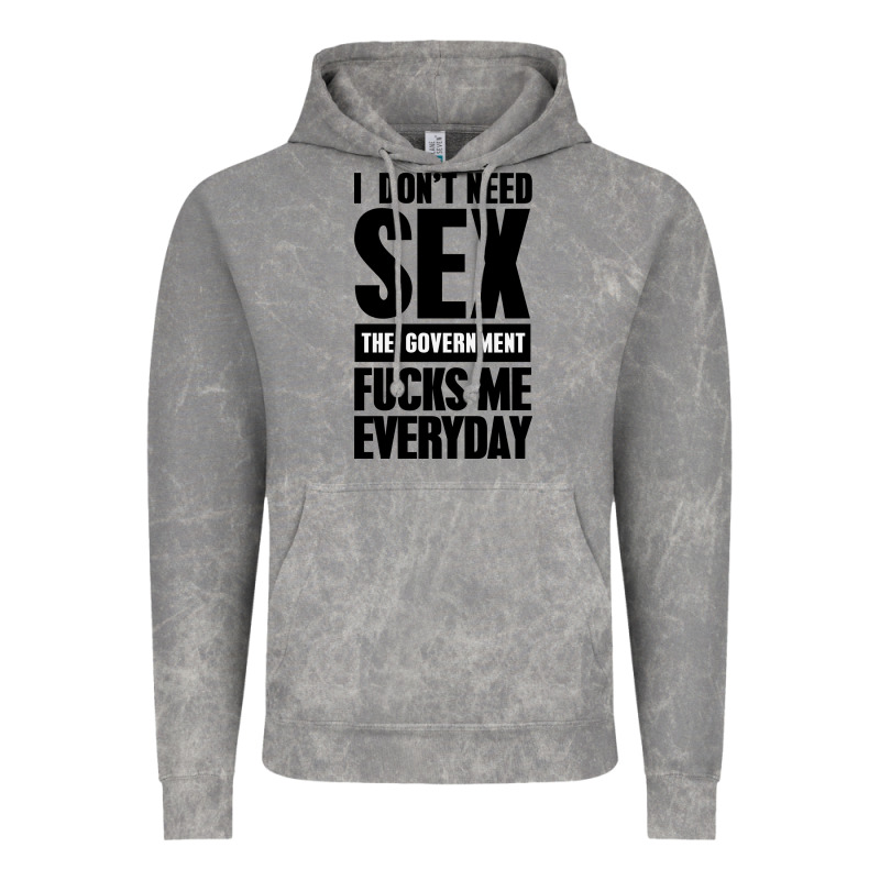 I Don't Need Sex Vintage Hoodie by artisFamous | Teevron