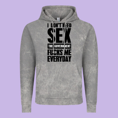 I Don't Need Sex Vintage Hoodie Designed By Artisfamous