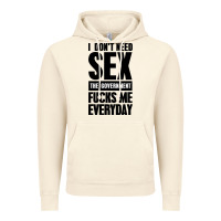 Vintage Artic I DON'T NEED SEX Vintage Hoodie - artisFamous