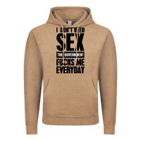 Vintage Coffee I DON'T NEED SEX Vintage Hoodie - artisFamous