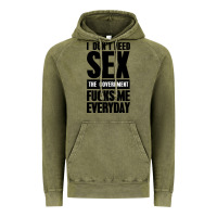 Vintage Olive I DON'T NEED SEX Vintage Hoodie - artisFamous