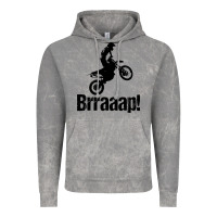 Cloud Rock brraaap funny dirt bike Vintage Hoodie - artisFamous