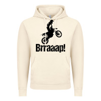 Vintage Artic brraaap funny dirt bike Vintage Hoodie - artisFamous