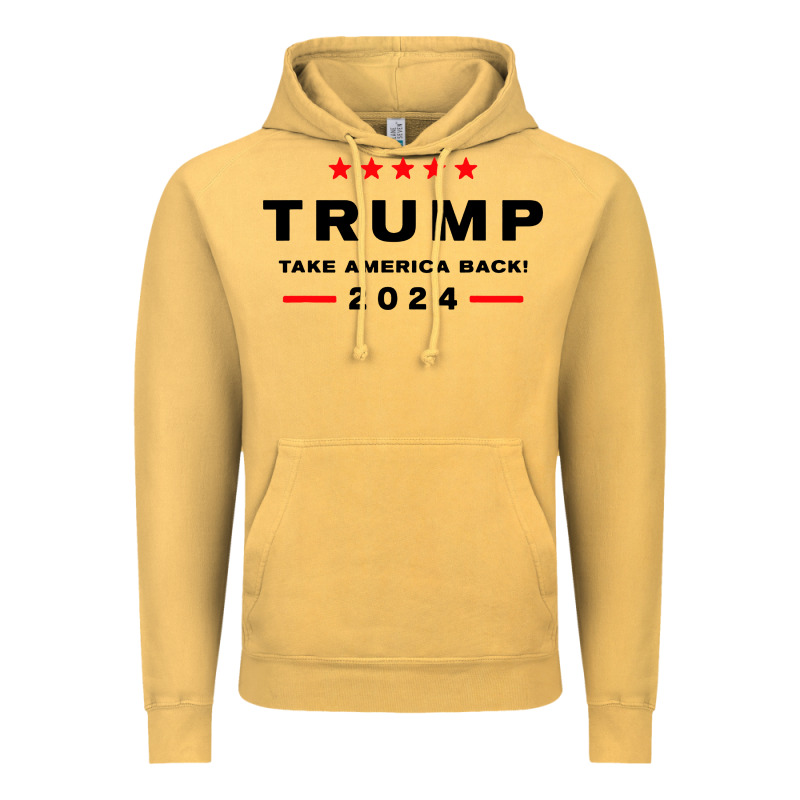 Donald Trump 2024 Take America Vintage Hoodie by artisFamous | Teevron