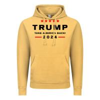Vintage Mustard donald trump 2024 take america Vintage Hoodie - artisFamous