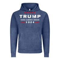 Vintage Denim donald trump 2024 take america Vintage Hoodie - artisFamous