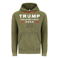 Vintage Olive donald trump 2024 take america Vintage Hoodie - artisFamous