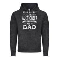 Vintage Black auctioneer dad father's day gifts father daddy men t shirt Vintage Hoodie - artisFamous