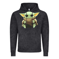 Vintage Black baby yoda Vintage Hoodie - artisFamous