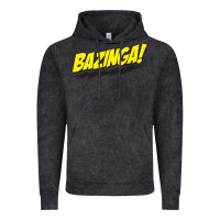 Vintage Black Bazinga! Vintage Hoodie - artisFamous