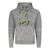 Cloud Rock Watercolor Eucalyptus Pattern Vintage Hoodie - artisFamous