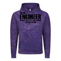 Cloud Purple i'm an engineering Vintage Hoodie - artisFamous