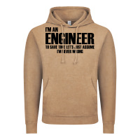 Vintage Coffee i'm an engineering Vintage Hoodie - artisFamous
