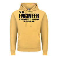 Vintage Mustard i'm an engineering Vintage Hoodie - artisFamous