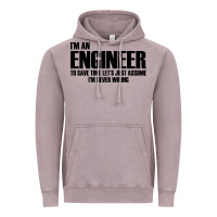 Vintage Zinc i'm an engineering Vintage Hoodie - artisFamous