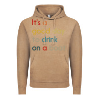 Vintage Coffee it's a good day to drink on a boat Vintage Hoodie - artisFamous