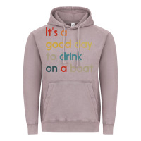 Vintage Zinc it's a good day to drink on a boat Vintage Hoodie - artisFamous