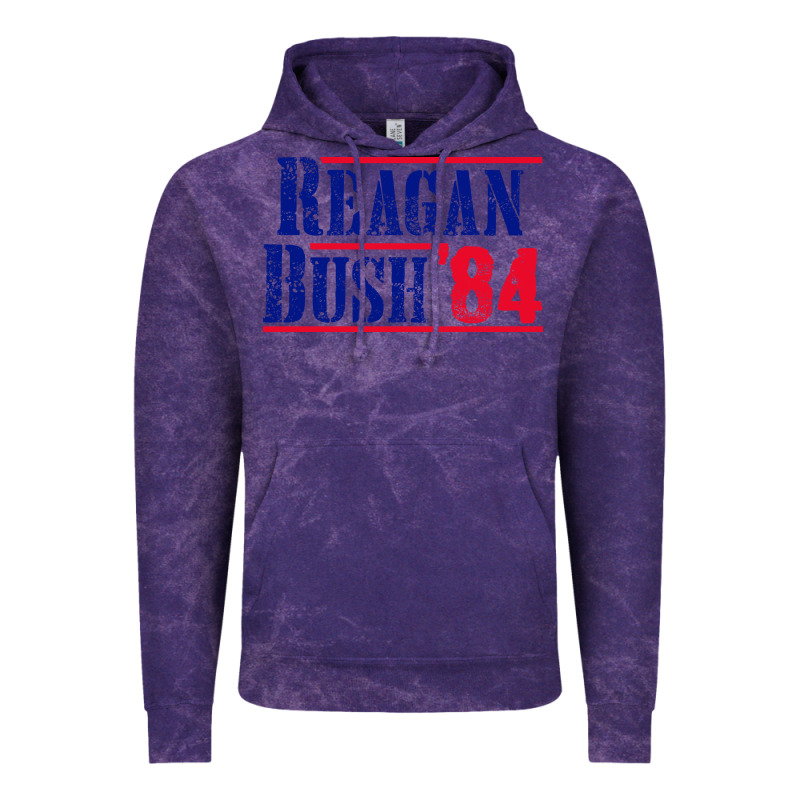 Reagan Bush '84 Vintage Hoodie by artisFamous | Teevron