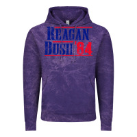 Cloud Purple reagan bush '84 Vintage Hoodie - artisFamous
